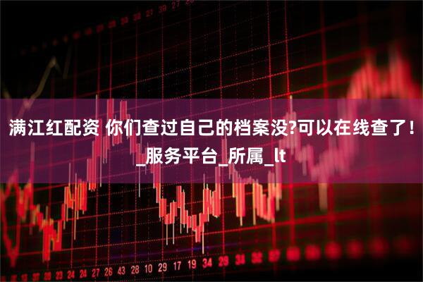 满江红配资 你们查过自己的档案没?可以在线查了！_服务平台_所属_lt